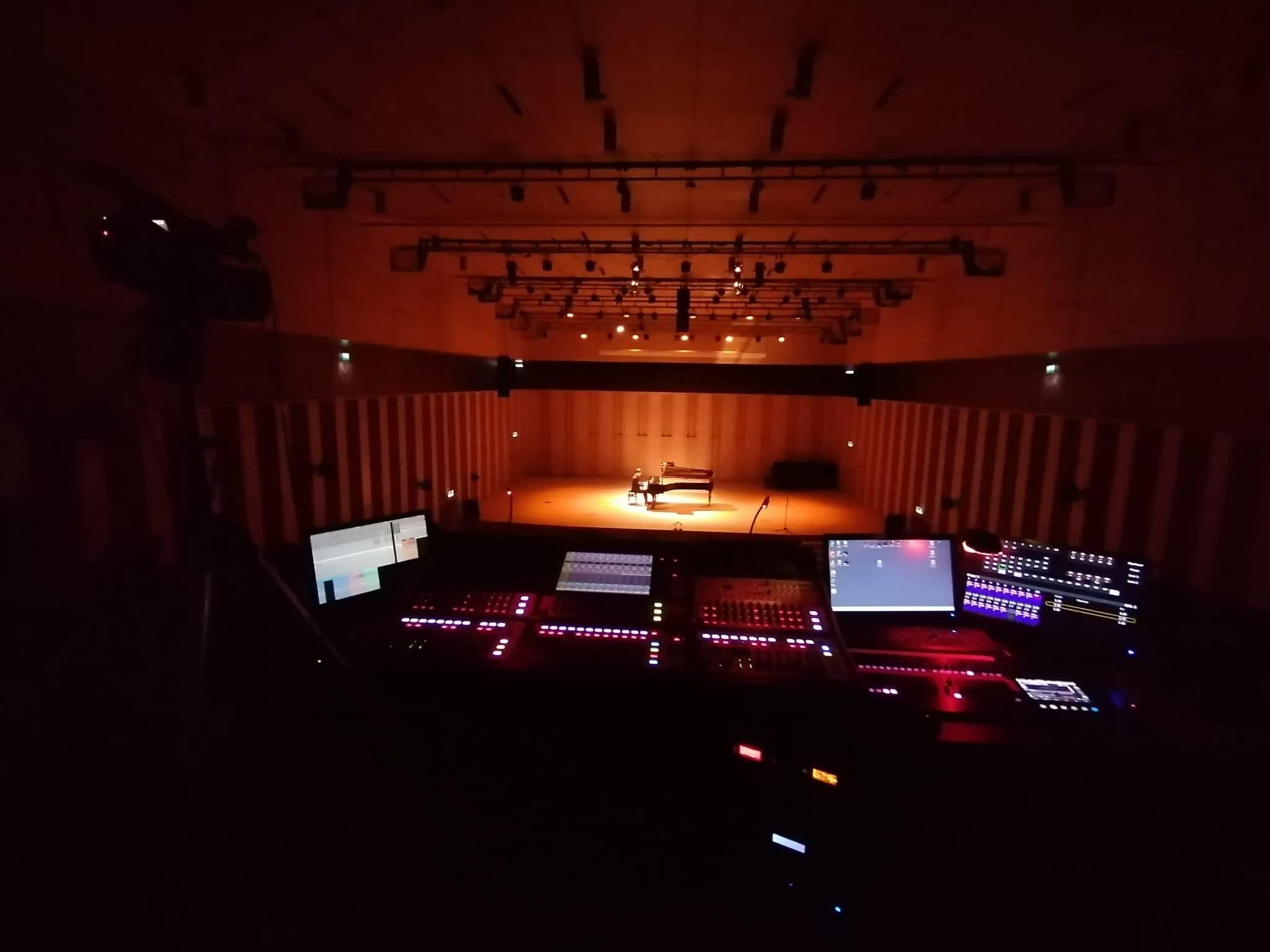 Concert hall interior